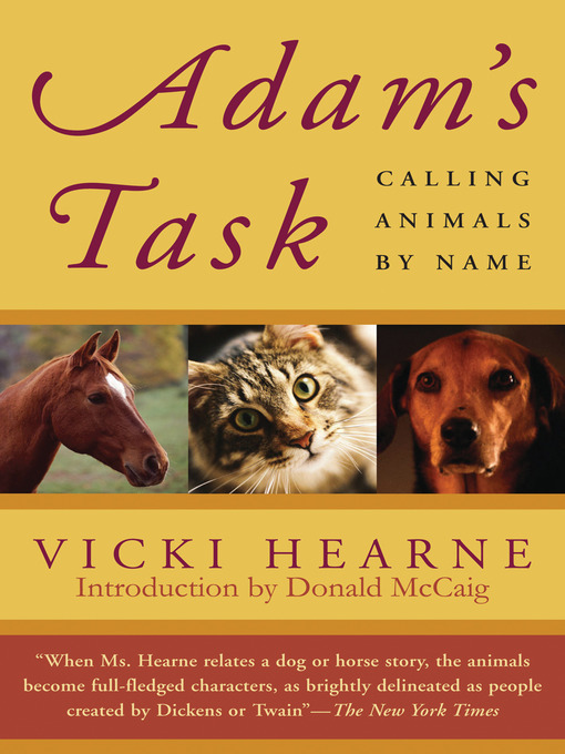 Title details for Adam's Task by Vicki Hearne - Available